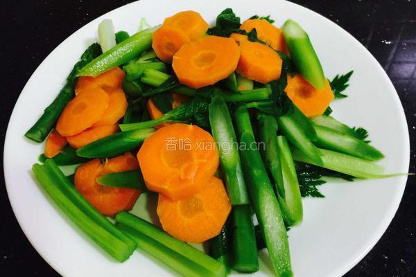 蒜香虾仁芦笋豆腐皮的做法图解9
