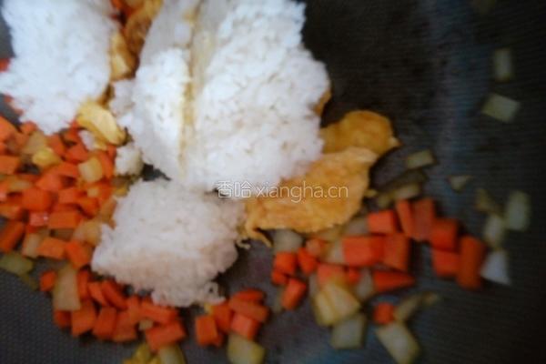 鸡蛋炒饭的做法图解8
