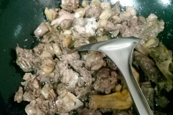 苦笋烧鸭的做法图解9