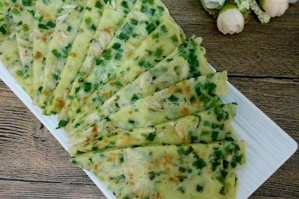 韭菜鸡蛋饼