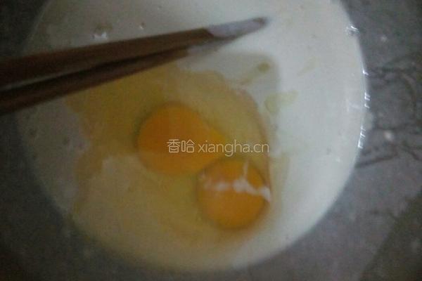 韭菜鸡蛋饼的做法图解2