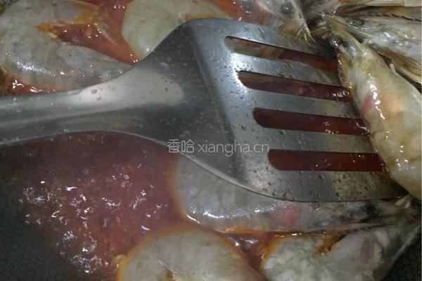 茄汁大虾的做法图解9
