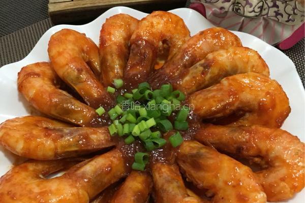 茄汁大虾的做法图解12
