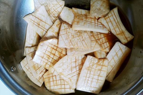 酱香杏鲍菇的做法图解2