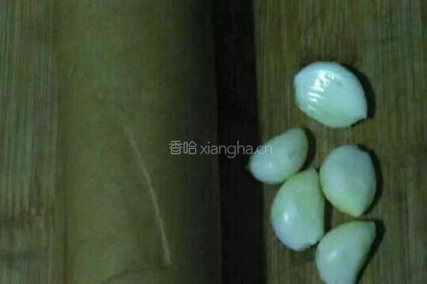 蚝油蒜蓉炒豆卷的做法图解1