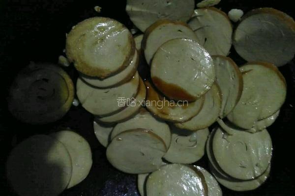 蚝油蒜蓉炒豆卷的做法图解5