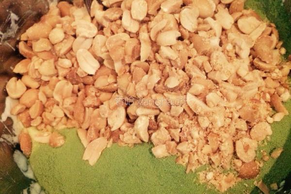 抹茶牛轧糖的做法图解4