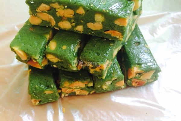 抹茶牛轧糖的做法图解7