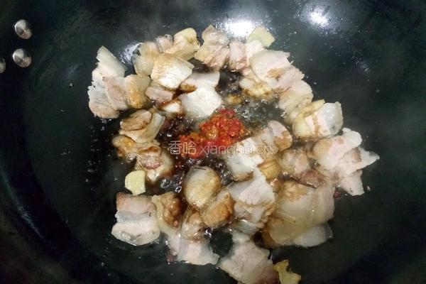 西兰花炒回锅肉的做法图解6