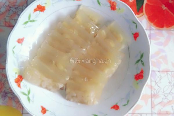 水晶肉皮冻的做法图解1