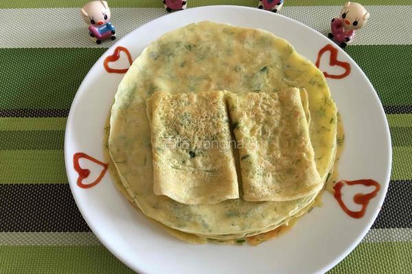 茴香鸡蛋饼的做法图解10
