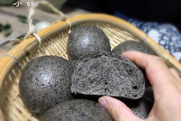 奶香黑芝麻大馒头的做法图解14