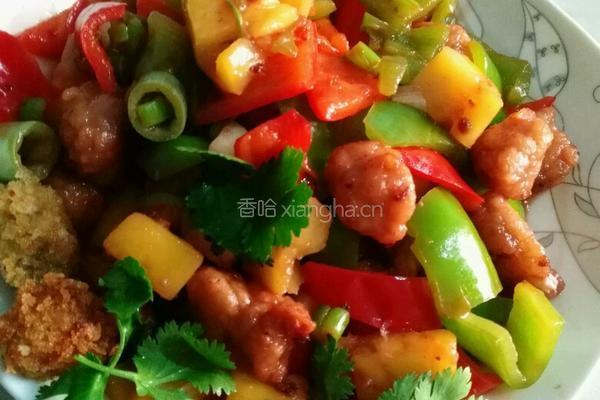 菠萝咕噜肉的做法图解7