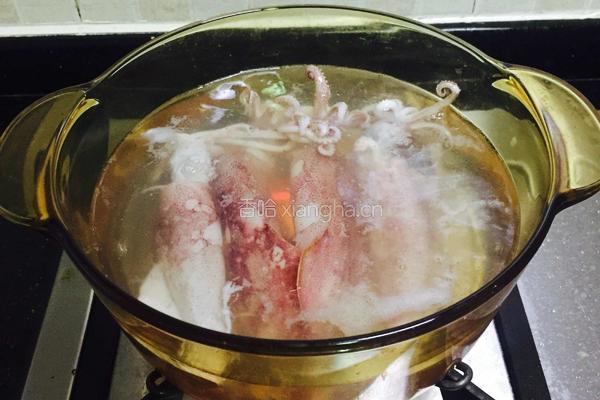 香煎美极膏鱿鱼的做法图解5