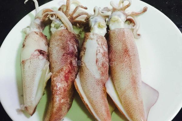 香煎美极膏鱿鱼的做法图解6