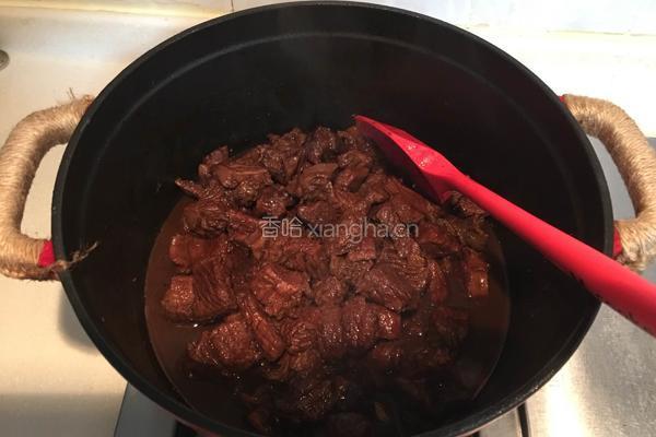 红烧牛肉块的做法图解11