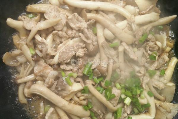 三菇炒肉片的做法图解12