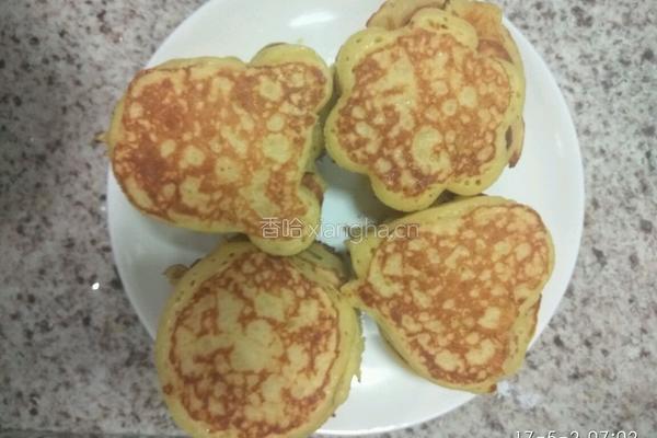 奶香玉米饼的做法图解7