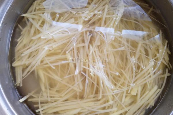 凉拌土豆丝的做法图解4