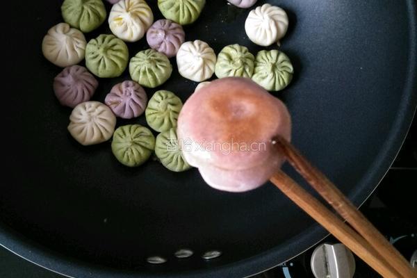 迷你生煎包的做法图解4