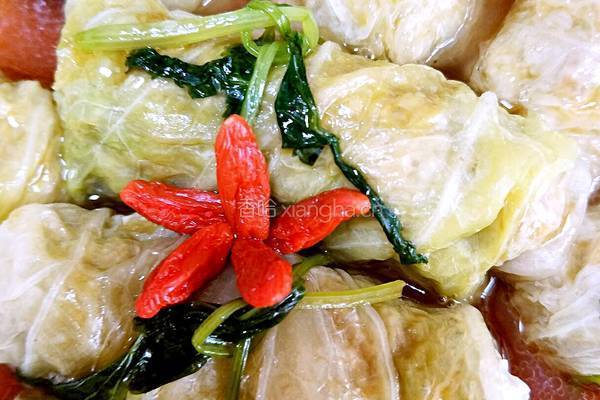 清蒸白菜卷的做法图解8