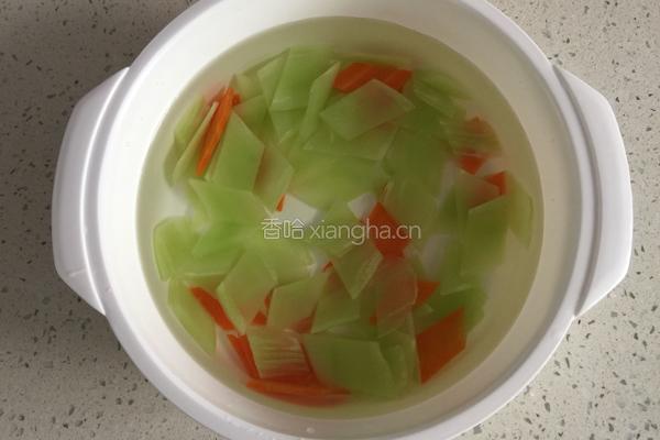 莴笋炒肉的做法图解4