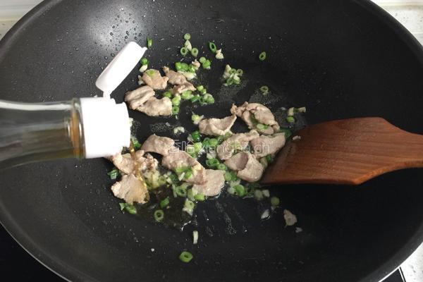 莴笋炒肉的做法图解6