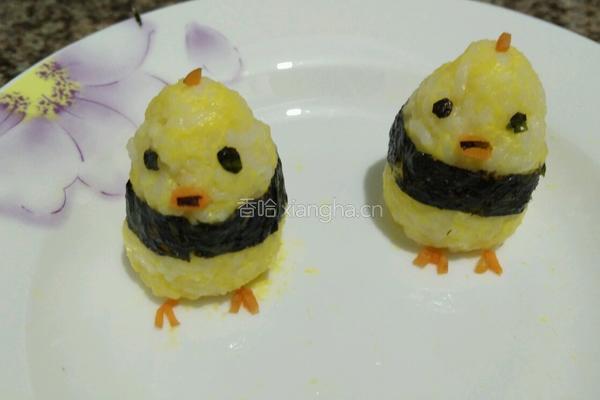 小鸡饭团的做法图解8