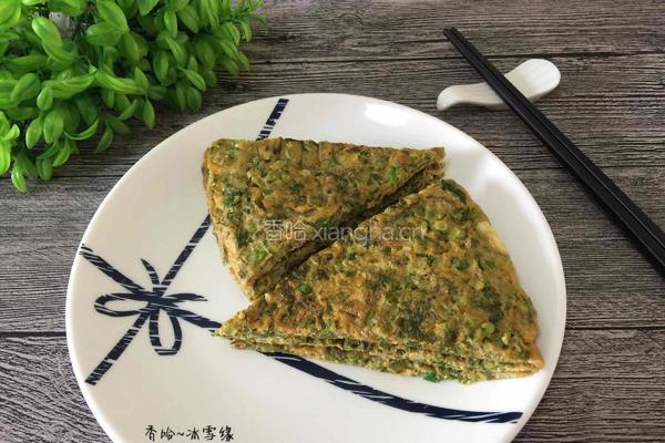 香椿鸡蛋饼的做法图解11