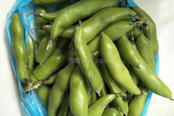 清炒蚕豆的做法图解1