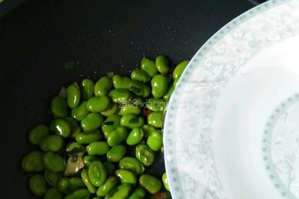 清炒蚕豆的做法图解9