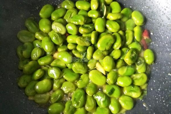 清炒蚕豆的做法图解10
