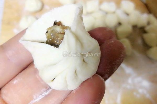 迷你生煎包的做法图解8