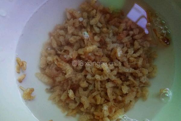 老屋私房菜茼蒿虾米打卤面的做法图解5