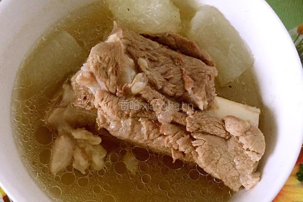 香菇青菜瘦肉猪皮粥的做法图解1