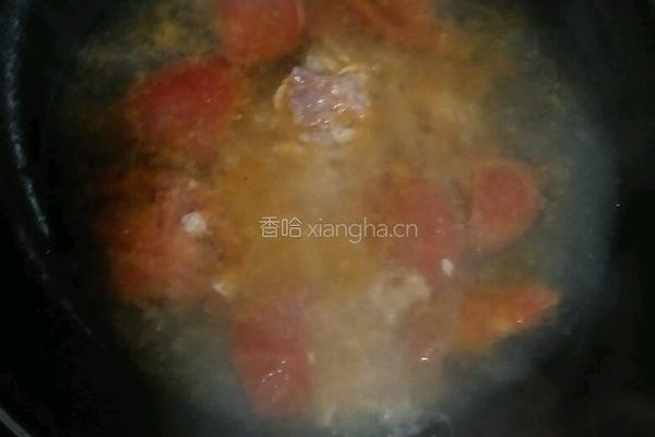 西红柿蛋汤的做法图解4