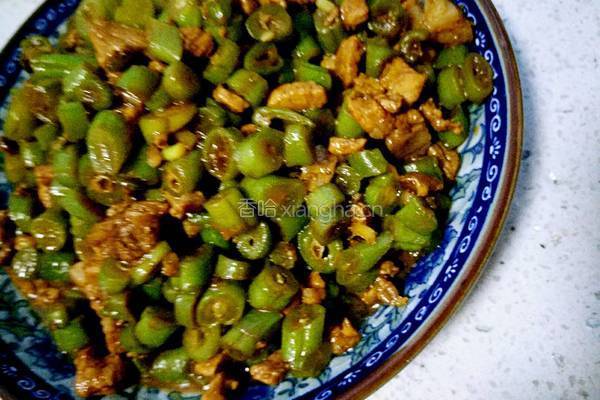 肉丁炒豆角的做法图解13