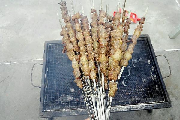 烤肉串的做法图解9