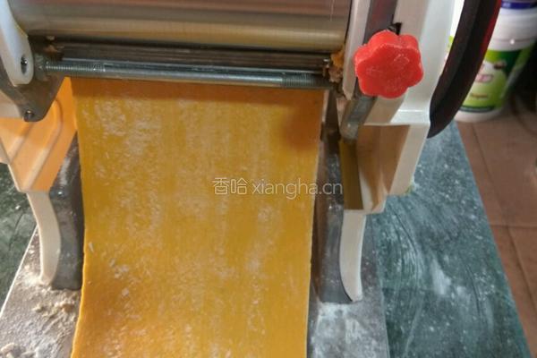 蔬菜汁炸酱面的做法图解6