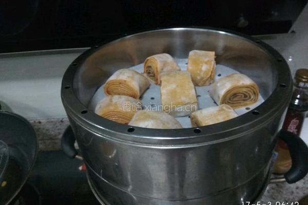 豆沙卷的做法图解7