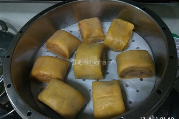 豆沙卷的做法图解8