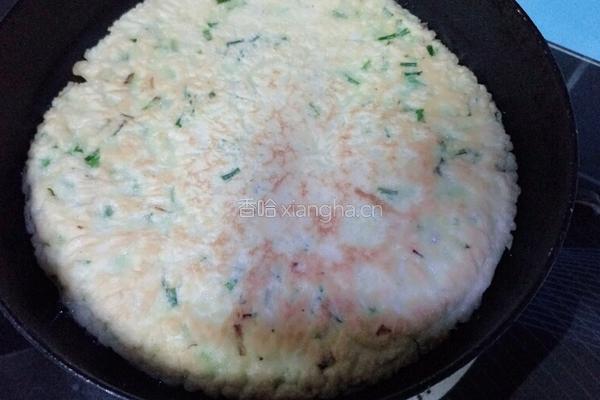 小蒜鸡蛋煎饼的做法图解12
