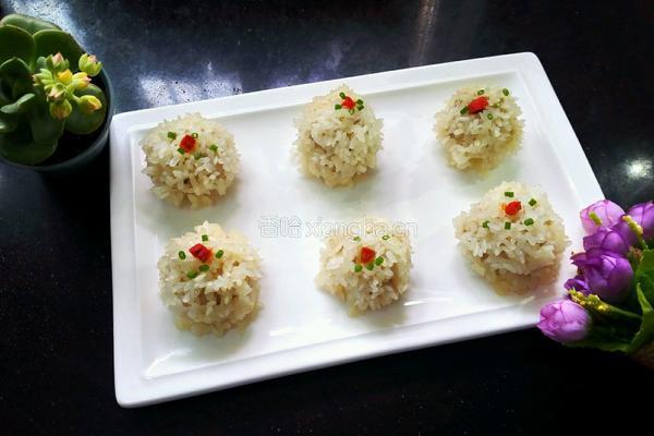 珍珠肉圆的做法图解12