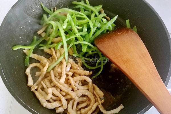 青椒肉丝的做法图解6