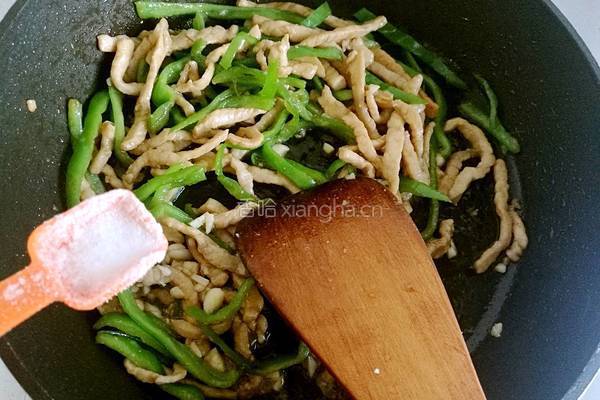 青椒肉丝的做法图解8