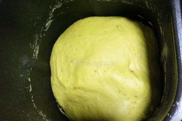 抹茶全麦蜜豆吐司的做法图解1