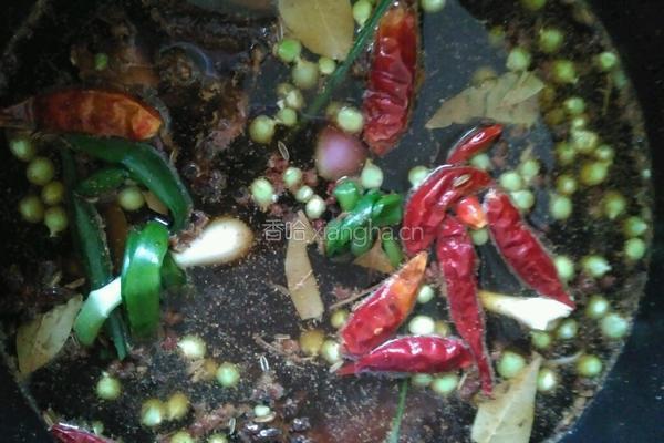 五香豌豆花生的做法图解4