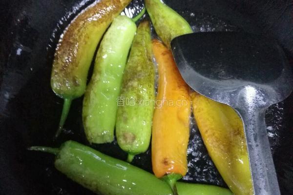 虎皮尖椒的做法图解4