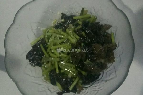 凉拌蒜苔的做法图解4