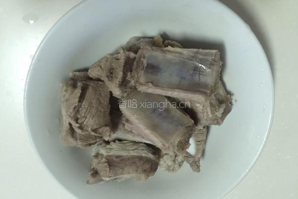 红烧排骨的做法图解3